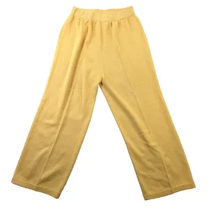 Vintage Gondine USA Knit Pantsuit Set Cardigan Wide Leg Pants Women's thumbnail 3