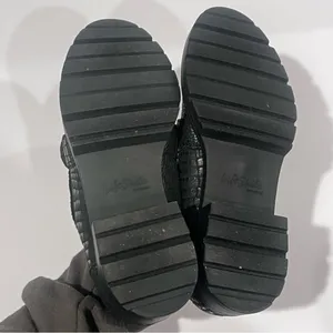LifeStride Women’s Lolly Slip-On Loafer Black Croc Size 5M Chic Comfort Flats 🔥 thumbnail 6