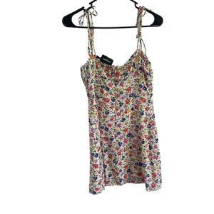 THE KOOPLES Short Silk‎ Dress with Shoulder Straps Size 1/US Size Small thumbnail 3