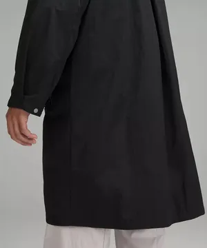 LAB Oversized Long Coat Jacket Black BLK Men's Size M NWT thumbnail 6