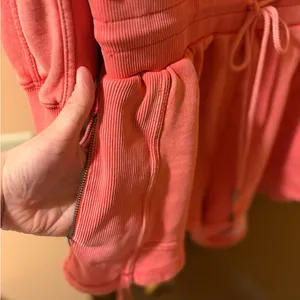 Free People Movement Intercept Romper in Hibiscus Pink thumbnail 9