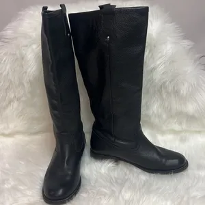 H by Halston Tall Shaft Leather Boots Size 9B BIN 12‎ thumbnail 7