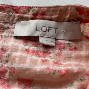 Loft Meadow Tiered Ruffle Mini Dress Sz Large Cottagecore Romantic Balletcore thumbnail 11