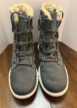 SOREL EXPLORER II JOAN Women’s 10 FAUX FUR WATERPROOF BOOTS WOMEN'S thumbnail 1