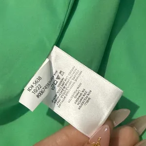Express Double Breasted Blazer Women 10 Bright Green Longline Career Chic thumbnail 8