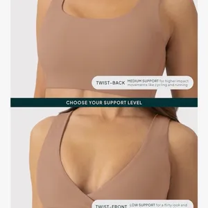 PAVOI ACTIVE Two Ways Twist Sports Bra f thumbnail 3