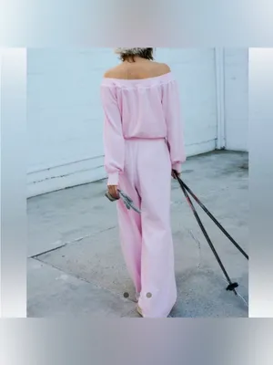 NWOT Free People FP Movement One To Beat Onesie - Pinky Fuschia Rose - Large thumbnail 3