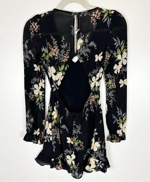Reformation Elenor Floral Mini Dress thumbnail 8