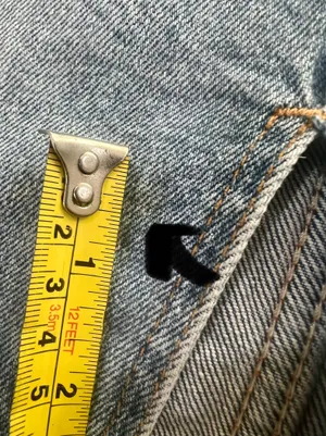 Pilcro and the Letterpress Pencil Jean Skirt Front Slit 0 Preppy Denim thumbnail 8