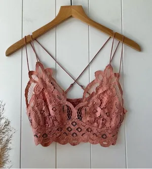 Adella Crochet Lace Bralette thumbnail 1