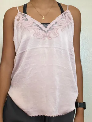 Pink Lace Top thumbnail 1