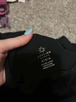 Black Aerie Offline Pleated Skirt thumbnail 5