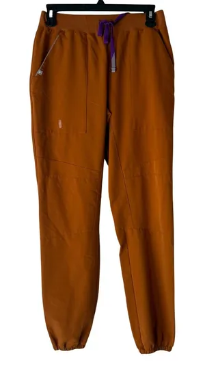 FIGS Technical Collection Jogger Scrub Pants Copper Orange‎ Size S/T thumbnail 1