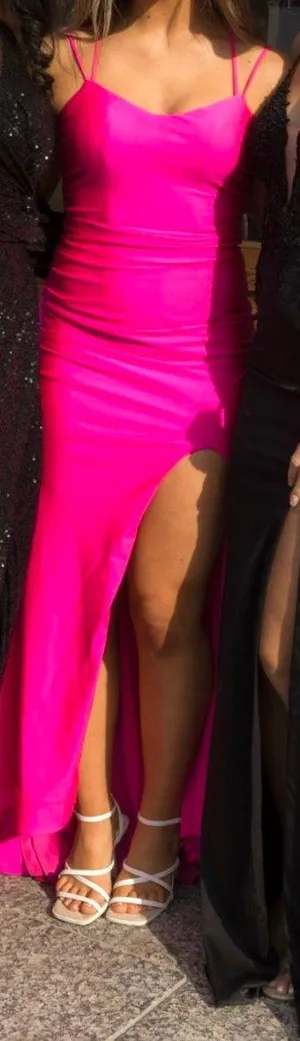Pink Prom Dress Size 6 thumbnail 2