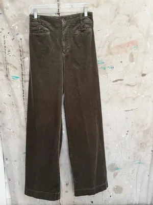 Anthropologie Maeve the Colette Corduroy Full-Length Wide-Leg Pants thumbnail 2