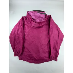 Frogg Toggs Magenta Pink Hooded Rain Jacket Windbreaker AP13580-115 Womens Med thumbnail 2