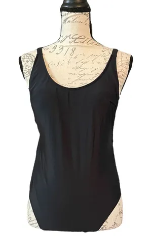 Pretty Garden Black One Piece Swimsuit Size Medium thumbnail 1