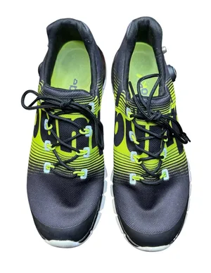 Reebok‎ Pump Shoes Womens Size 8 Yellow Black Running Athletic Sneakers M47886 thumbnail 1