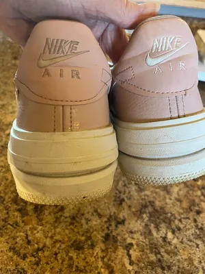 Nike Air Force 1 Low‎ Blush Pink Leather Sneakers thumbnail 3