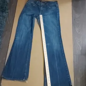 Arden B Women's Blue Flare Jeans 2 Casual Classic Boho Festival Minimalist thumbnail 5