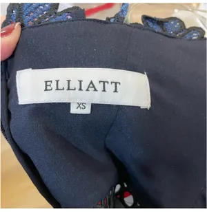 Blue Elliatt Midi dress xs thumbnail 3