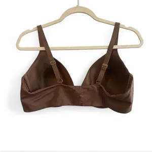 Tranquil & True Chocolate Brown Front Closure T-Shirt Bra 40C thumbnail 2