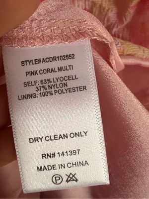 ASTR The Label Vonnessa Floral Tiered Maxi Dress Pink S NWT $168 thumbnail 7