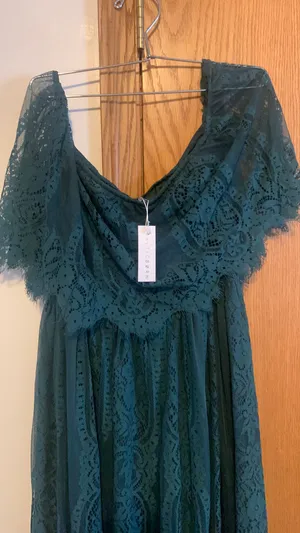 Baltic Born Green Caroline Lace Dress thumbnail 4