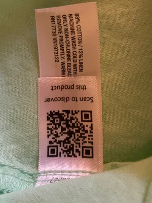 Universal Threads 100% Natural Fiber Mint Green Women's Button-Down Shirt thumbnail 4