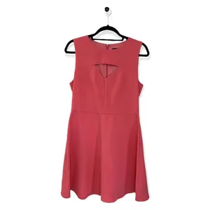 French Connection Cutout Dress in Coral , Size 10​​​​​​ thumbnail 2