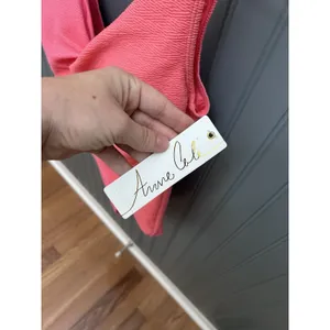 Anne Cole Dream Weaver Twist Front Melon One Piece Swimsuit women's ‎ Size 6 thumbnail 2