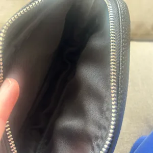 Steve Madden faux leather Black black belt bag waist pack retro moto grunge chic thumbnail 7