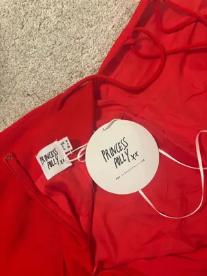 Princess Polly Dress Red Mini thumbnail 3