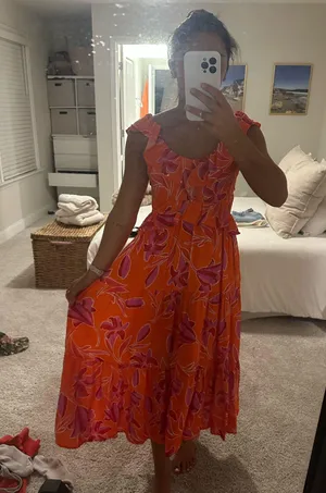 THML maxi dress thumbnail 1