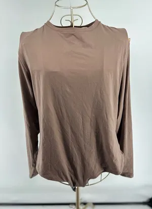 SKIMS Fits Everybody Long Sleeve Bodysuit Umber 4X NWT thumbnail 1