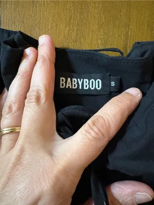 Babyboo Mariella Midi Dress in Black thumbnail 5