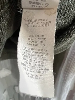 aerie cropped Olive Green Pullover Sweatshirt thumbnail 5
