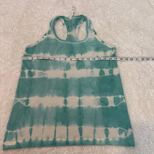 Lululemon Womens Swiftly Tech Racerback Tank Top Tie Dye 10 Yoga Pilates Running thumbnail 3
