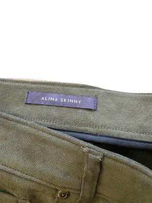 NYDJ Alina Faux Suede Pants Beige Size 18W NWT Neutral Minimalist Glam Fall Cute thumbnail 4