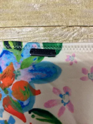 triangl swimwear Multicolor neoprene Floral Bikini size Small thumbnail 3
