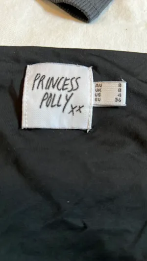 Princess Polly Black Back in Time Long Sleeve Top thumbnail 4