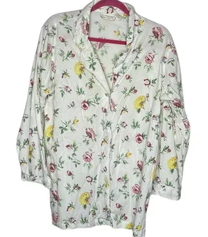 Victoria's Secret Floral Night Shirt‎ thumbnail 1