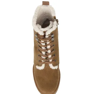 NWT LifeStride Heels LifeStride | Rhodes Cozy Boot Sherpa Lined Suede Leather thumbnail 8
