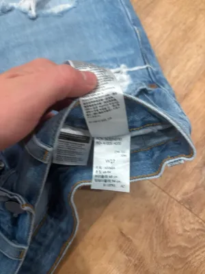 Levi’s 501 Jean Shorts Denim Button Fly thumbnail 3