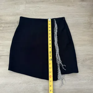Zara Black Embellished Mini Skirt thumbnail 4
