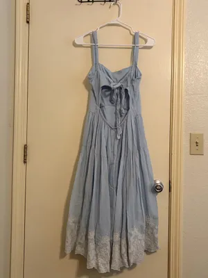 Trixxi Blue Dress Lace thumbnail 2