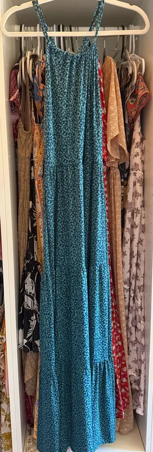 Maxi dress Blue Size M thumbnail 1