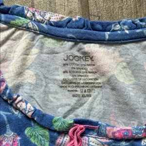 Jockey Blue Floral Top thumbnail 2