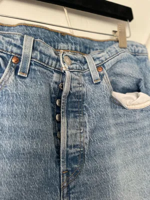 Levi’s Premium 501 Button Fly Straight Leg Jeans thumbnail 2
