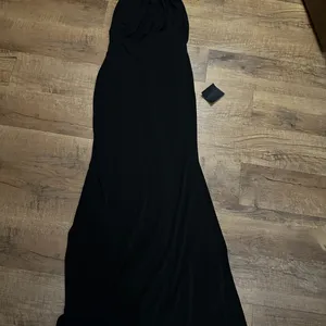 Lulus Romantic Chance Black Halter Backless Mermaid Maxi Dress thumbnail 5